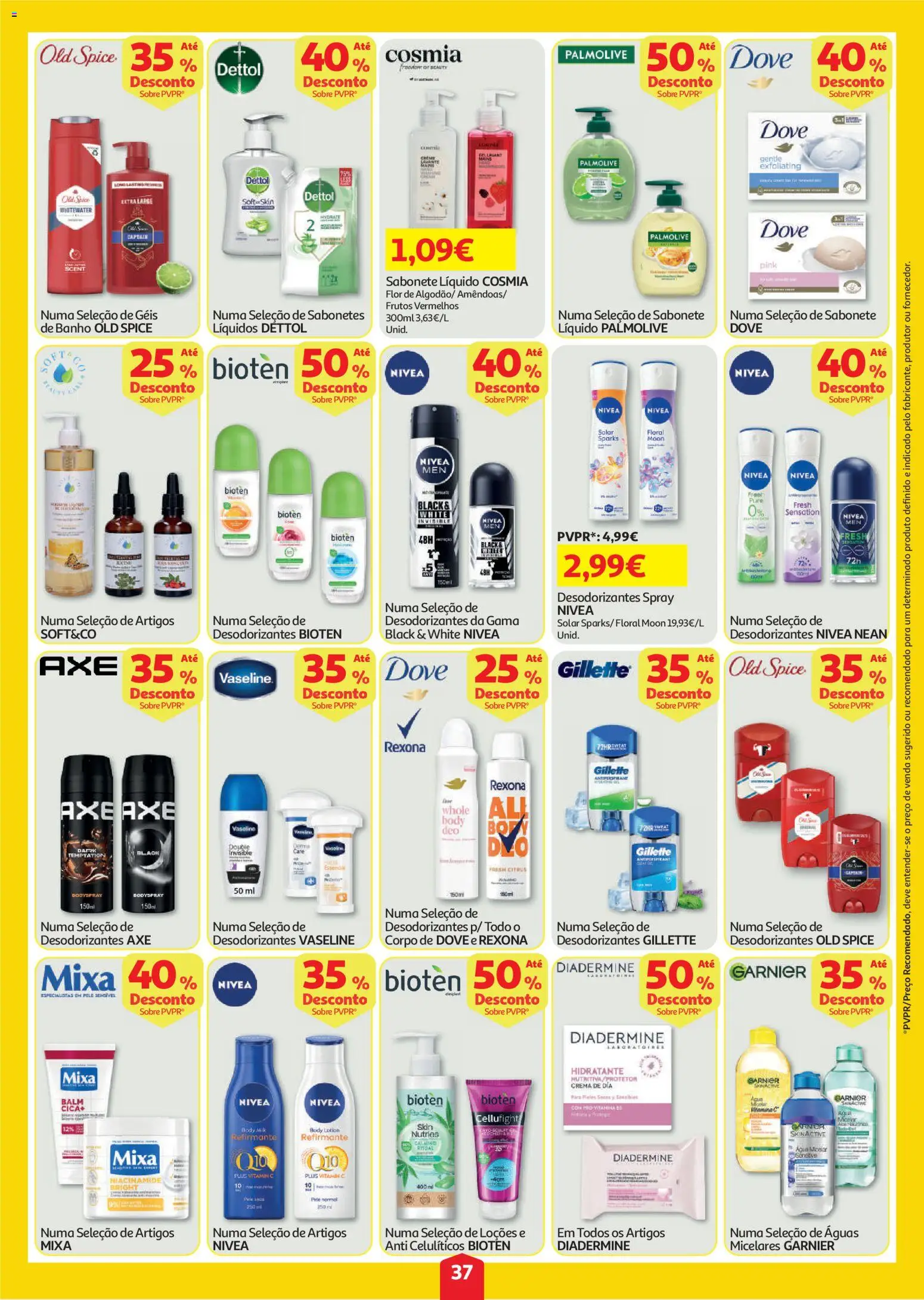 Auchan folheto │ válido de 30/07/2026 | Página: 37 | Produtos: Sabonete líquido, Sabonete, Banho, Creme