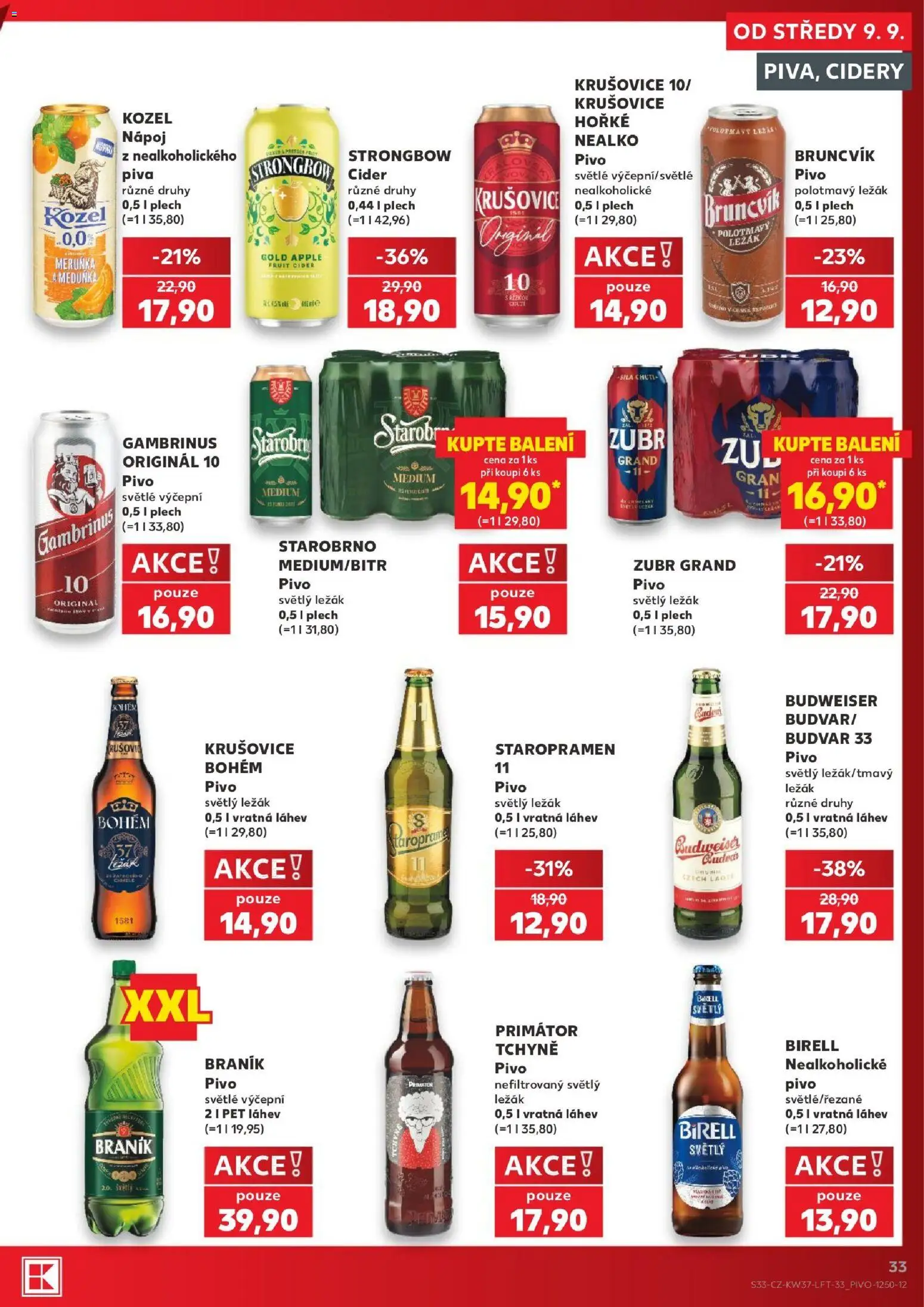 Kaufland leták od 09.09.2026 | Strana: 33