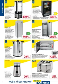 Metro leták platný od 22.04.2026 | Strana: 4 | Produkty: Skriňa, Led osvetlenie, Osvetlenie, Police