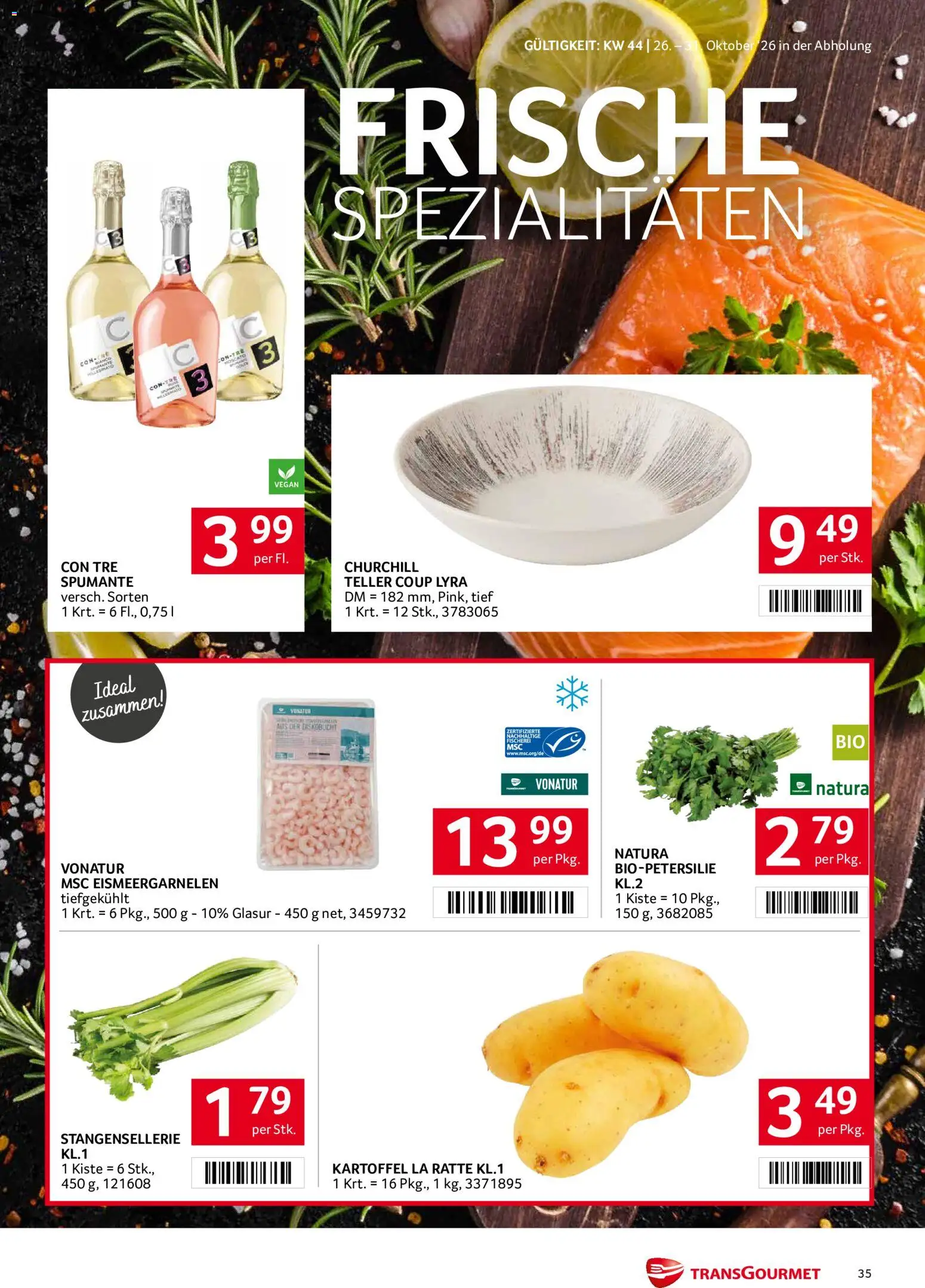 Transgourmet Abhol Aktion gültig ab 26.10.2026 | Seite: 35