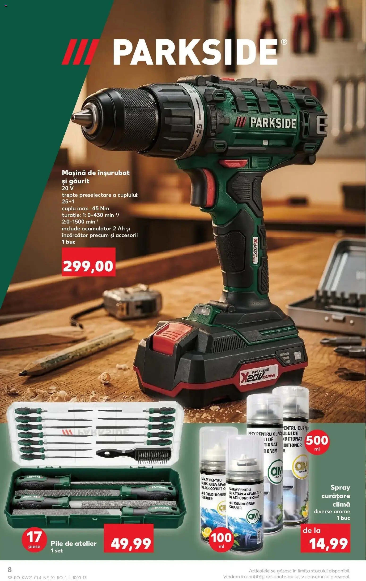 Noul catalog Kaufland – valabil de la 20.05.2026 | Pagină: 8 | Produse: Încărcător, Aer Condiționat