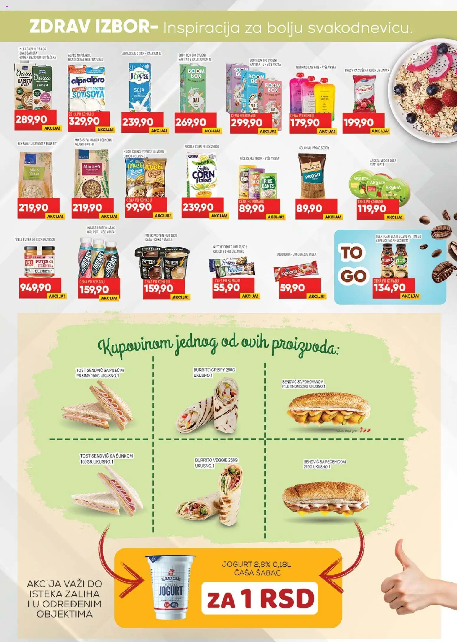 Medius katalog - važi od 05.05.2026 | Strana: 7 | Proizvode: Badem, Jagoda, Puter, Jogurt