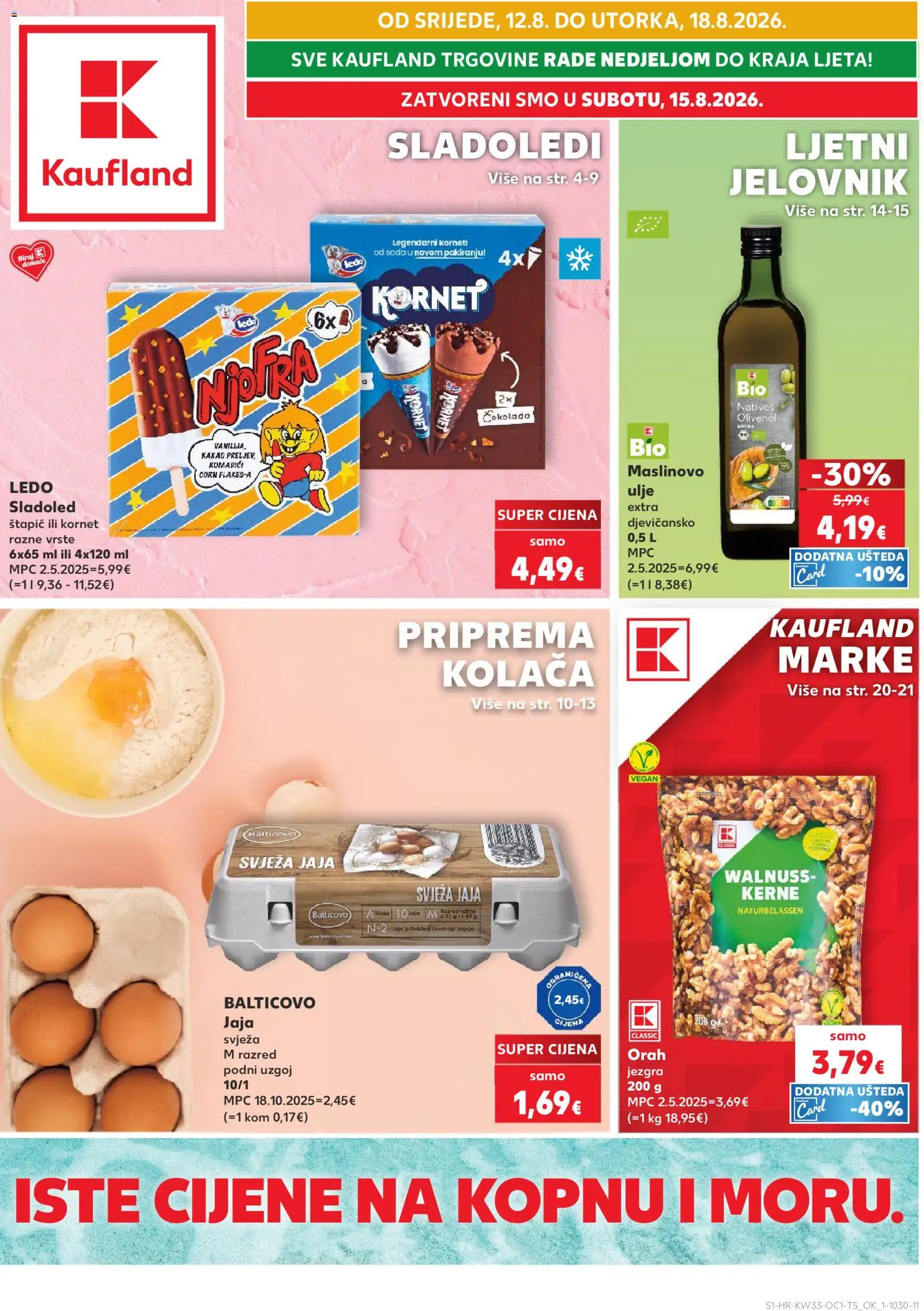 Kaufland katalog | vrijedi od 12.08.2026 | Stranica: 1