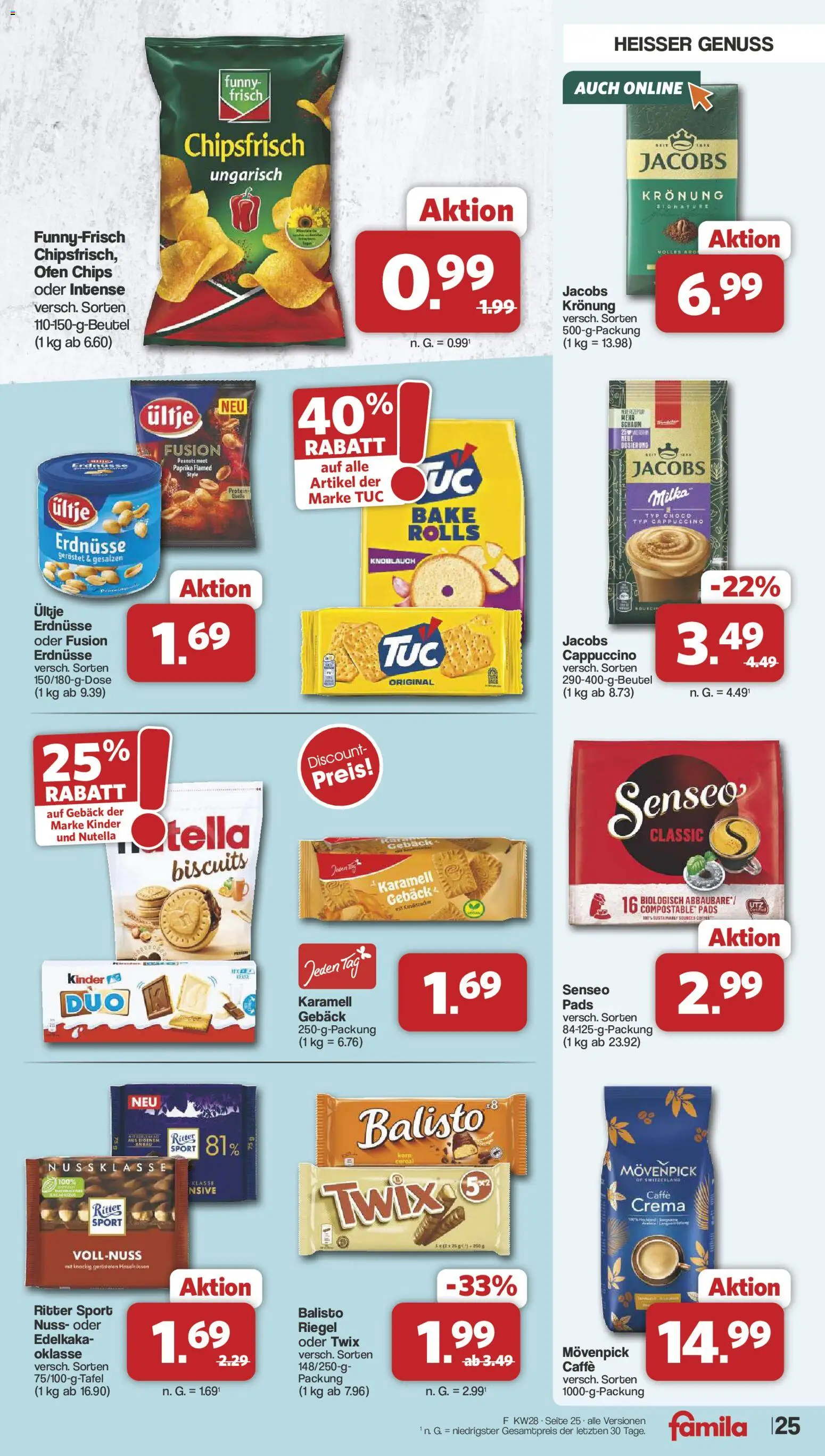 Famila Nordwest Prospekt – gültig ab 06.07.2026 | Seite: 25