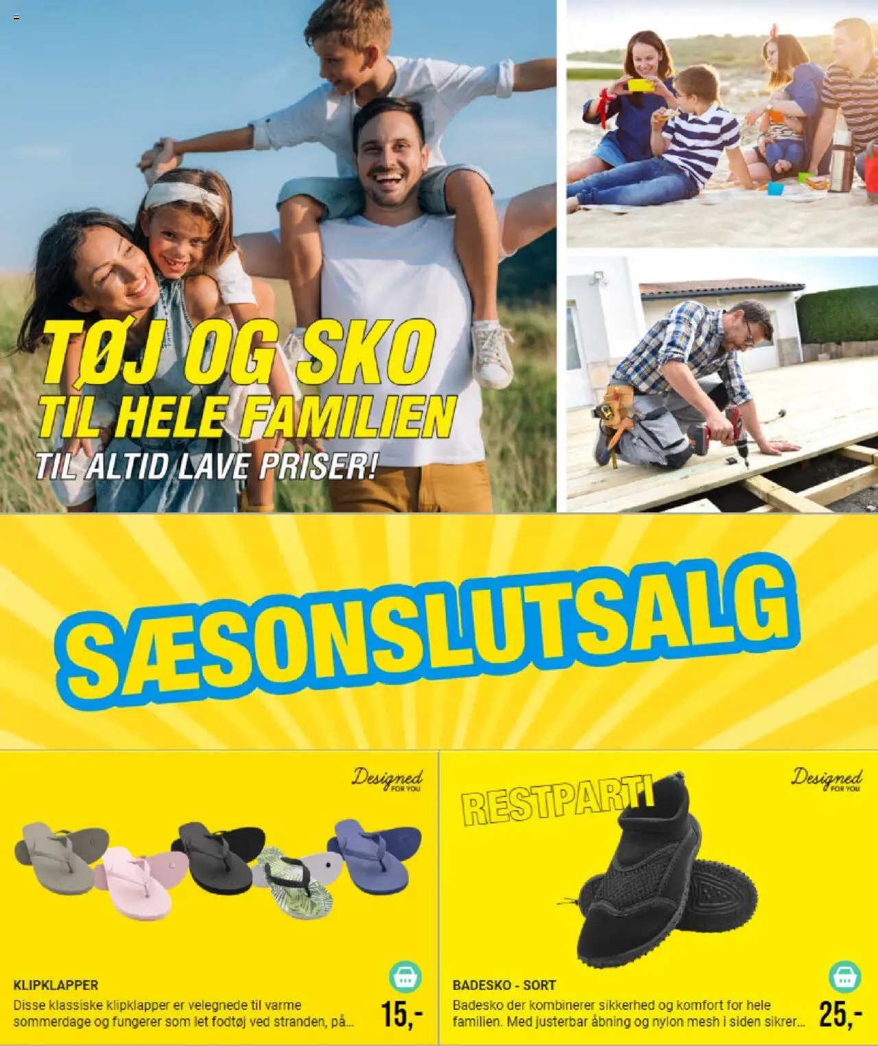 Harald Nyborg tilbudsavis – gyldig fra 25.08.2025 | Side: 1 | Produkter: Søm, Sko, Tøj