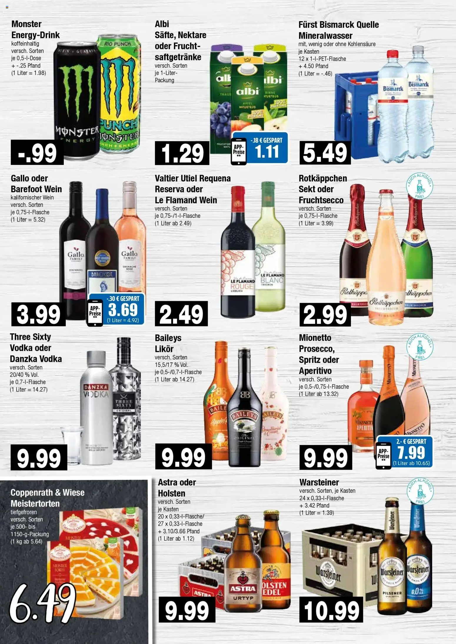 Edeka Prospekt Hamburg (ab 28.09.2026) » Angebote Online | Seite: 7 | Produkte: Astra, Warsteiner, Baileys, Vodka