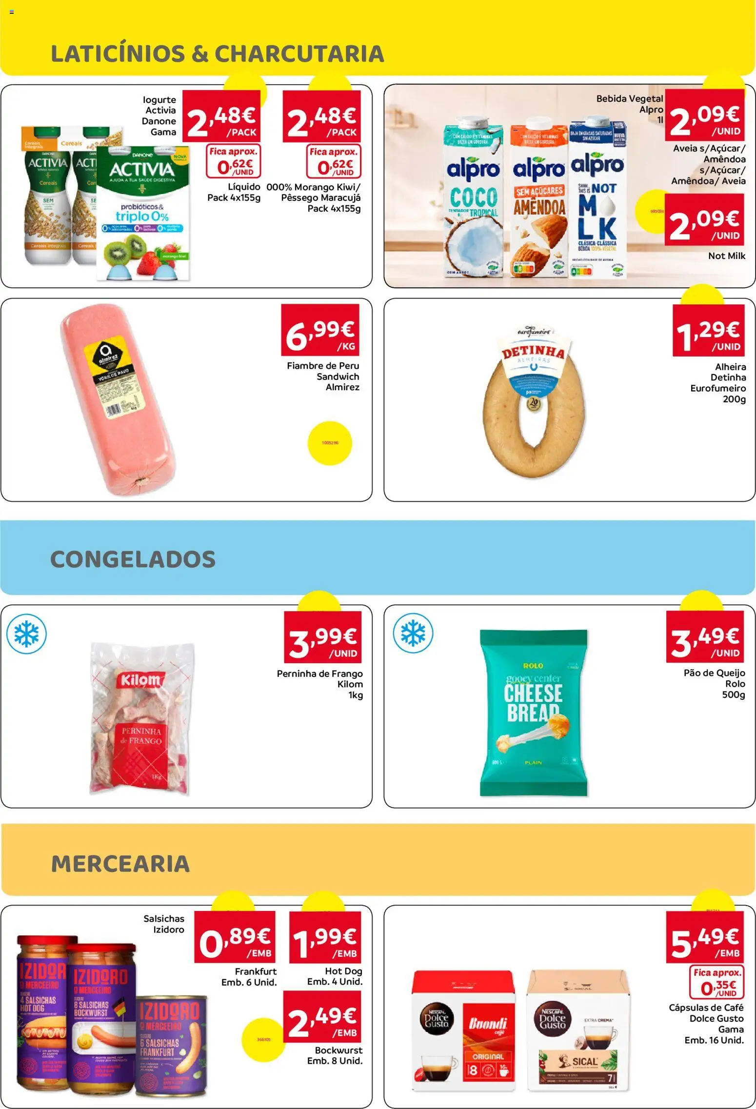 Amanhecer Folheto Madeira │ válido de 10/09/2026 | Página: 3 | Produtos: Cápsulas, Queijo, Bebida, Alheira