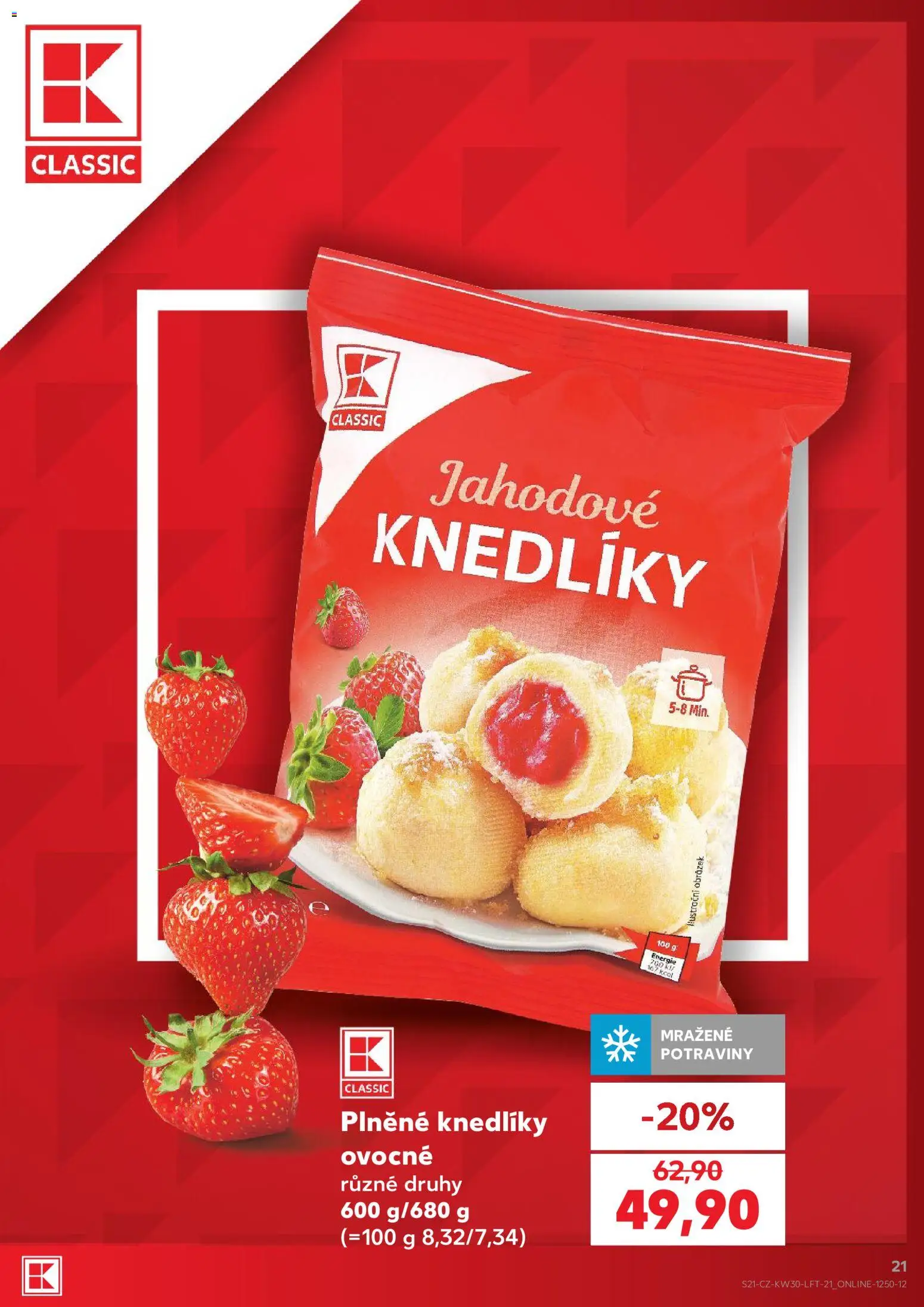 Kaufland leták od 22.07.2026 | Strana: 21 | Produkty: Potraviny
