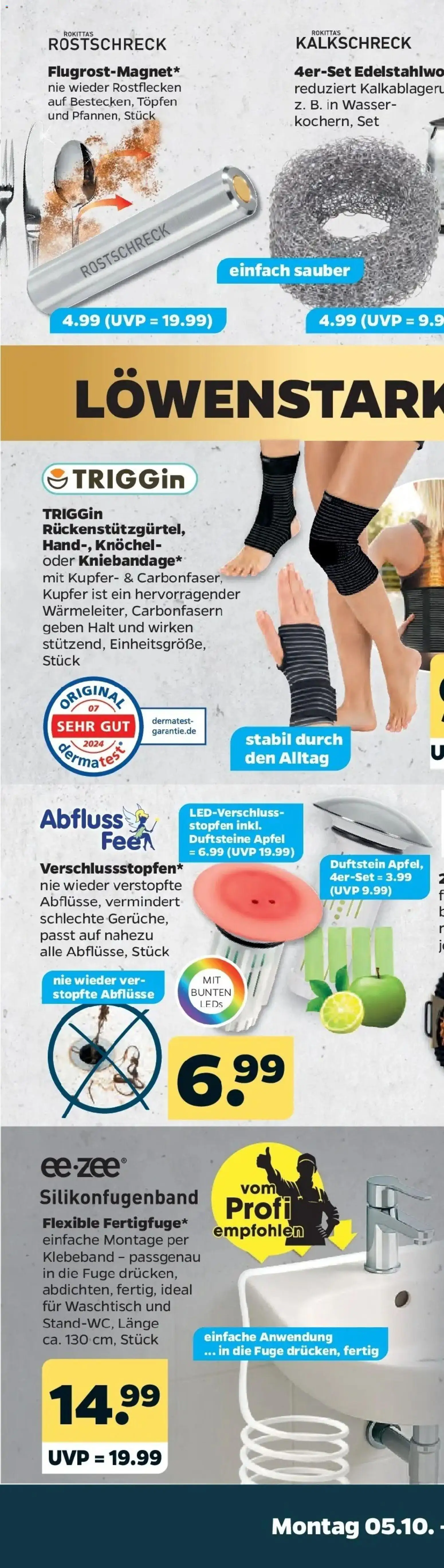 Netto Aktueller Prospekt ab 05.10.2026 → Angebote nächste Woche | Seite: 53 | Produkte: Äpfel, Waschtisch, Wasser