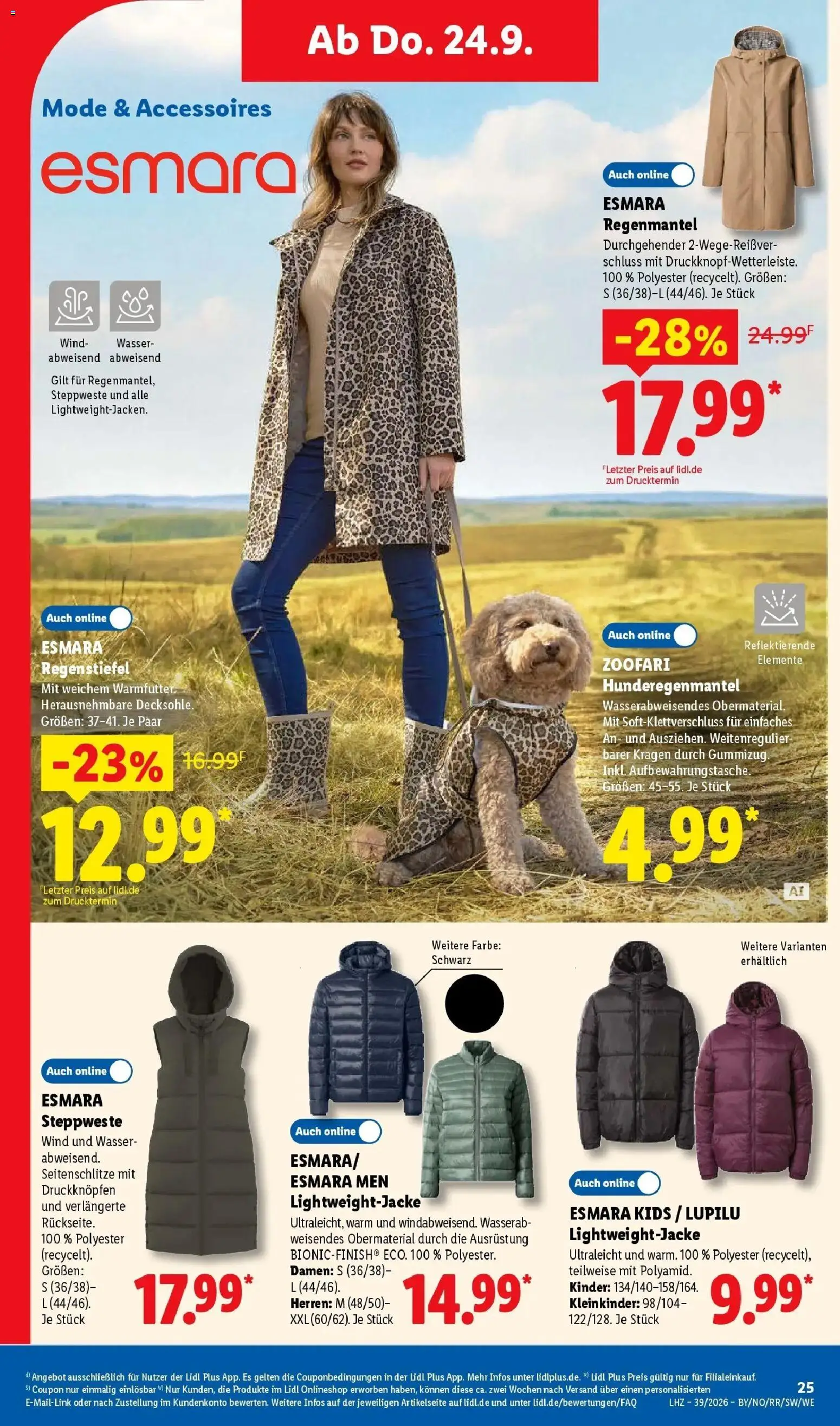 Lidl Prospekt Künzell (ab 21.09.2026) zum Blättern » Angebote | Seite: 39
