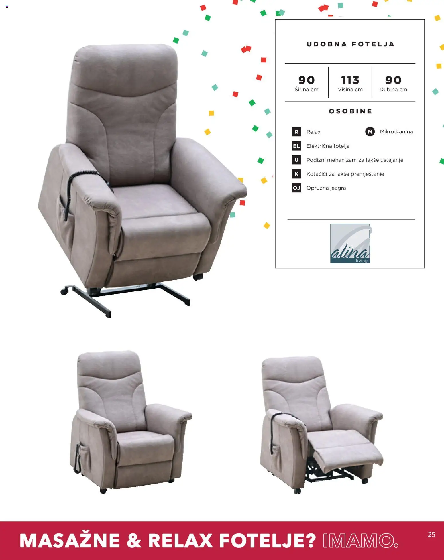 Harvey Norman katalog | vrijedi od 01.09.2026 | Stranica: 25 | Proizvodi: Fotelja