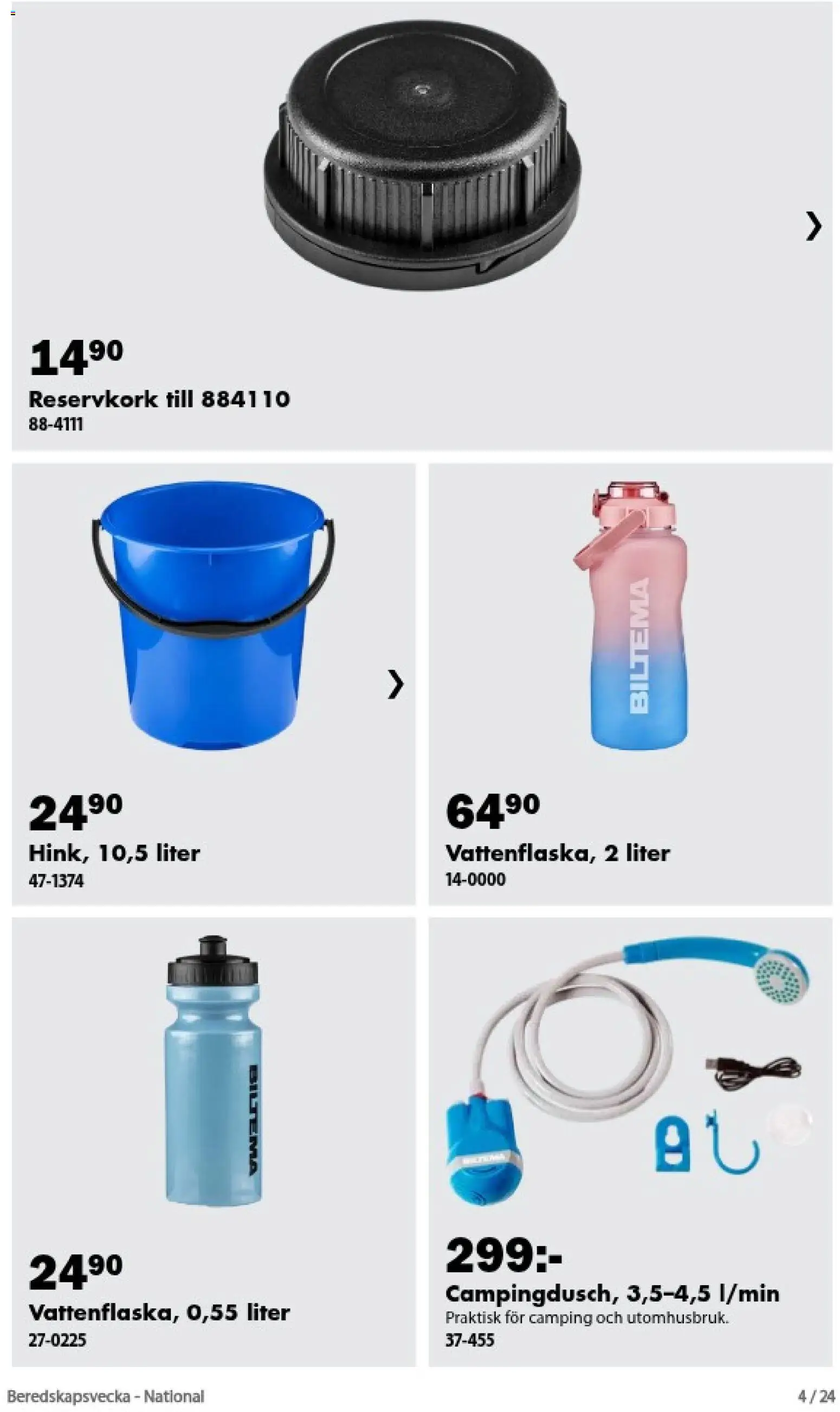 Biltema reklamblad aktuell från 20/09/2026 | Sida: 4
