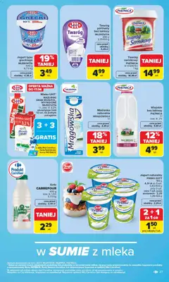 Pogląd oferty "Carrefour gazetka" - ważna od 15.06.2026 | Strona: 29 | Produkty: Karta, Twaróg półtłusty, Maślanka, Twaróg