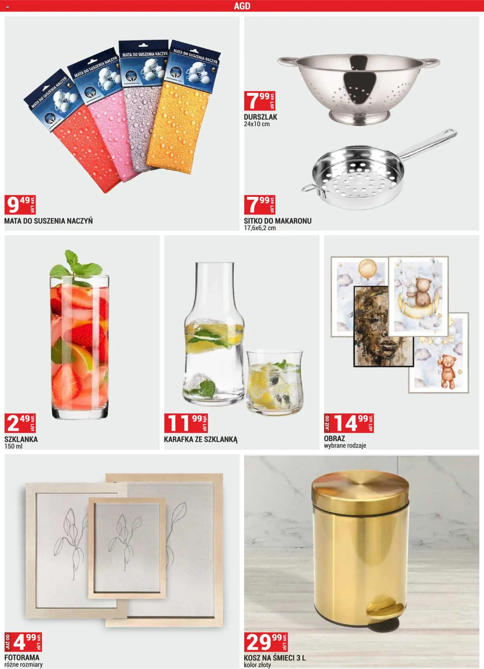 Merkury Market gazetka od 01.07.2026 | Strona: 15 | Produkty: Szklanka, Kosz