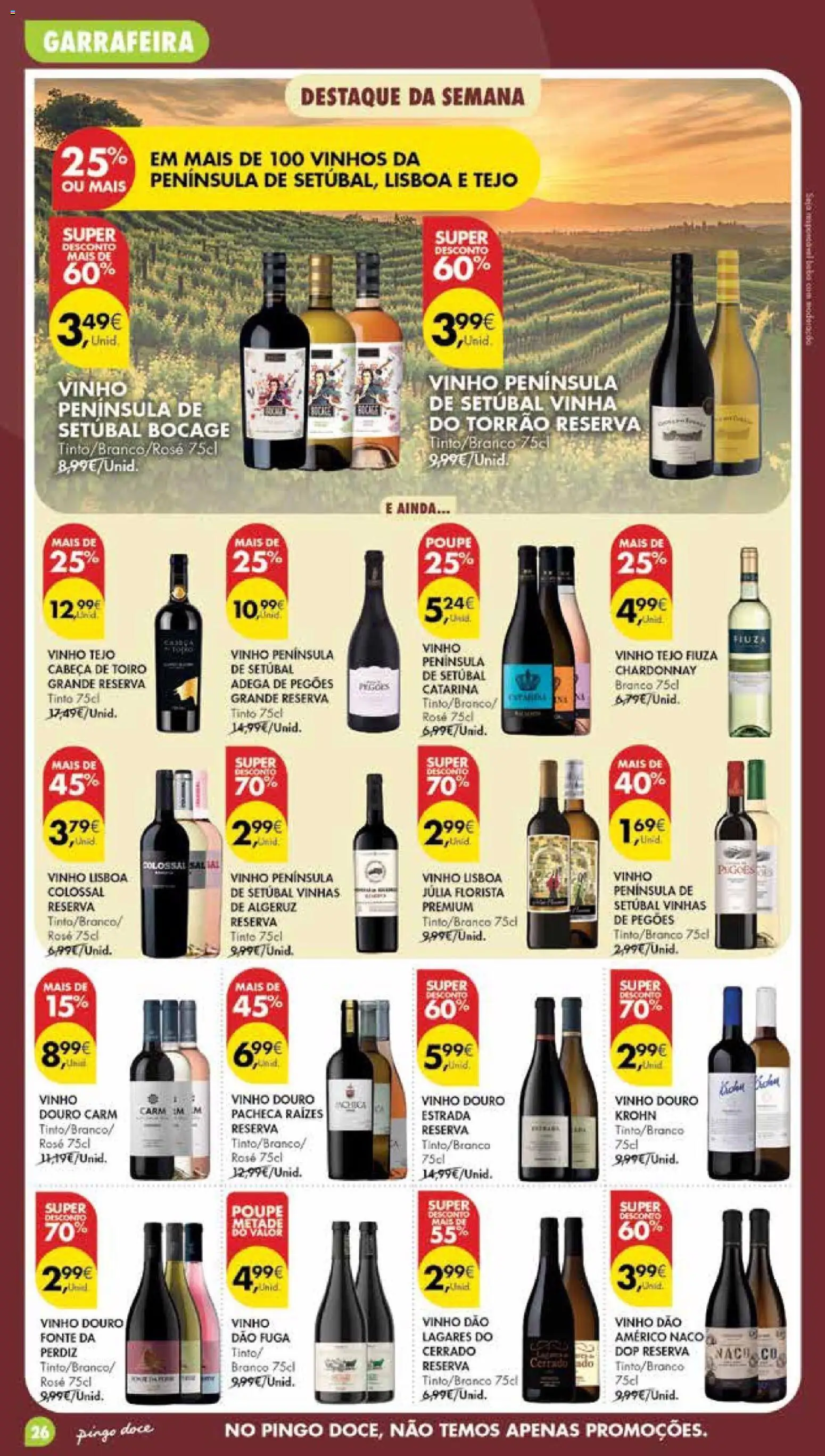 Pingo Doce folheto Poupe Esta Semana Madeira │ válido de 20/10/2026 | Página: 26 | Produtos: Sal, Vinho