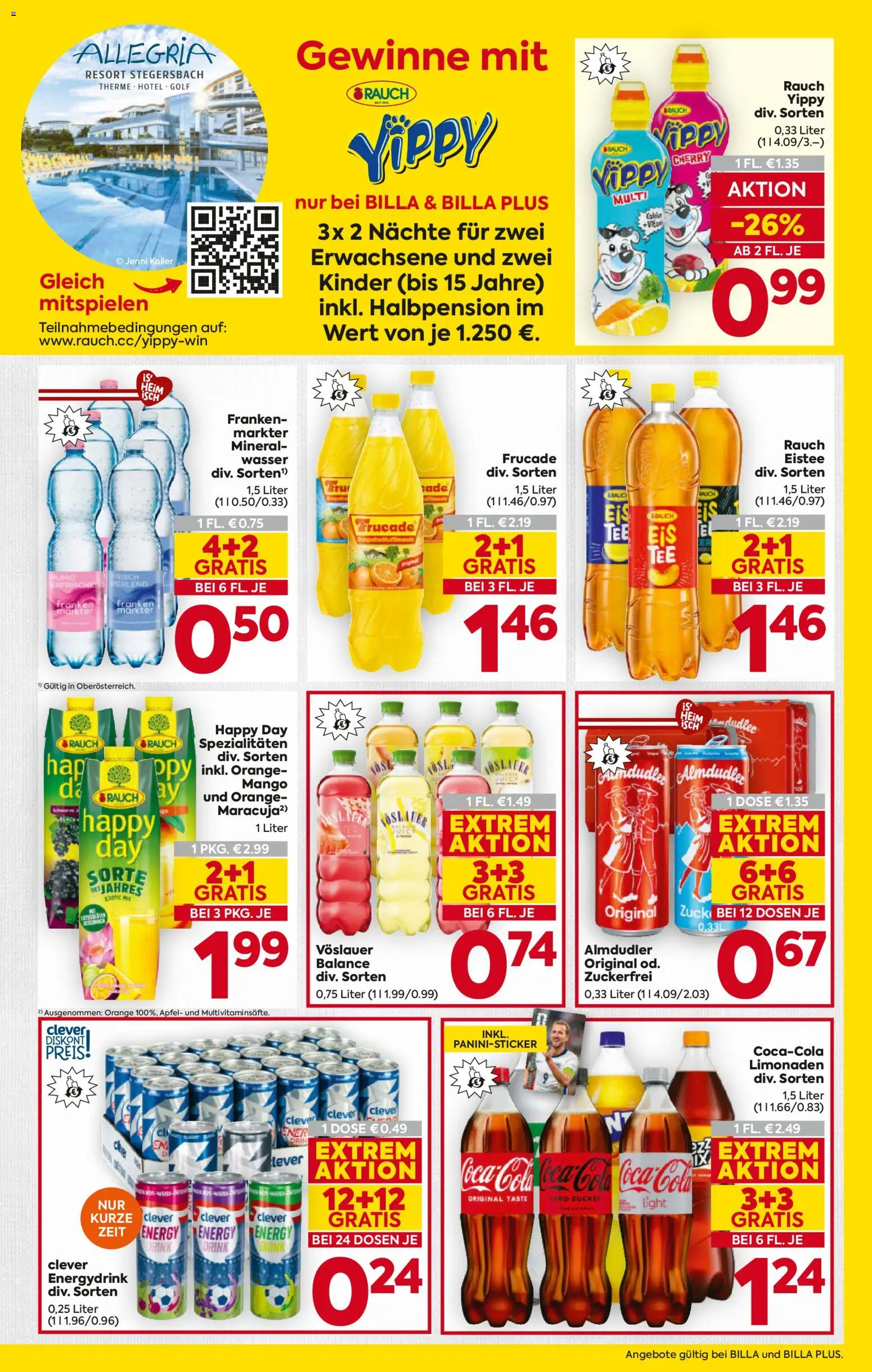 Billa - Oberösterreich gültig ab 03.06.2026 | Seite: 13 | Produkte: Wasser, Zucker, Mango, Äpfel