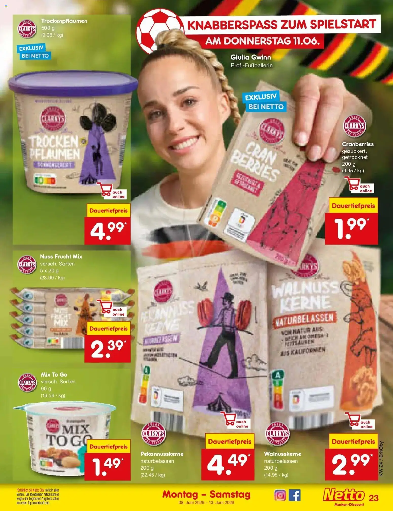 Netto Marken-Discount Prospekt Mauern – gültig ab 08.06.2026 | Seite: 37 | Produkte: Pflaumen