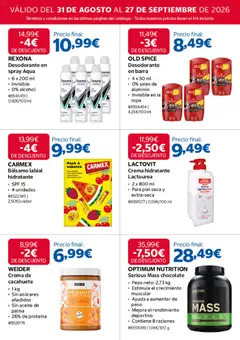 Vista previa Costco catálogo válido desde el 31/08/2026 | Página: 9 | Productos: Aceite, Crema, Crema hidratante, Ropa