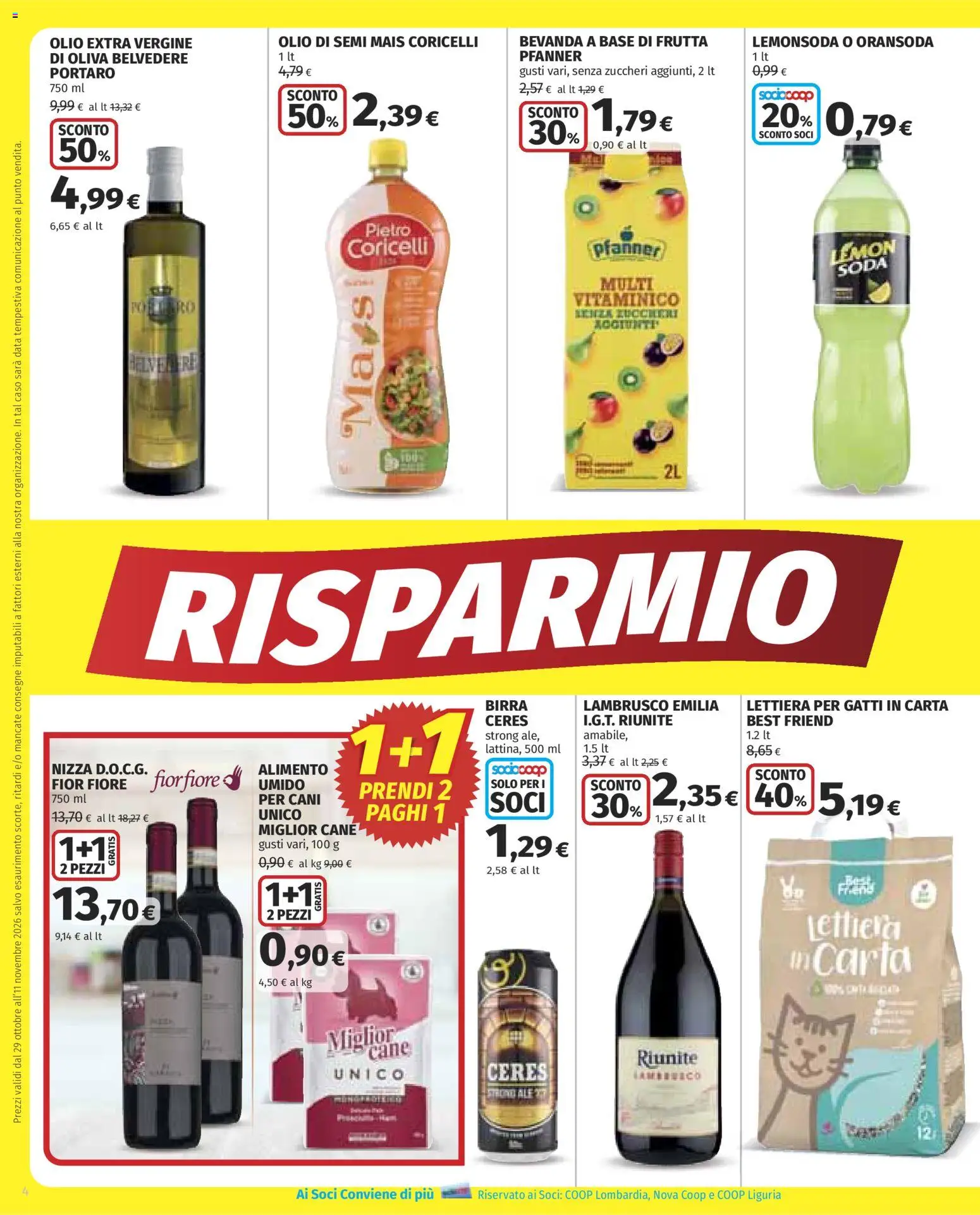 Volantino COOP del 29/10/2026 | Pagina: 4
