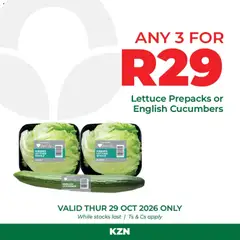 Food Lover's Market specials catalogue – valid from 29/10/2026