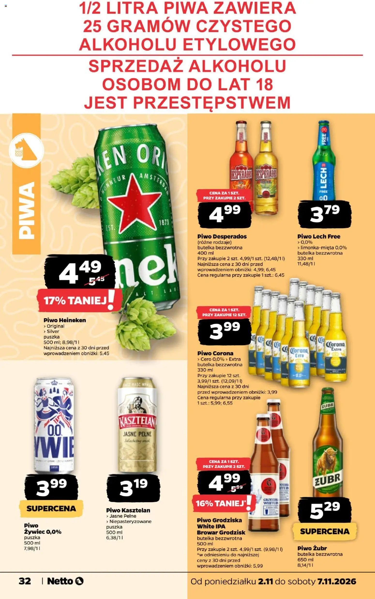 Netto gazetka od poniedziałku od 02.11.2026 | Strona: 32