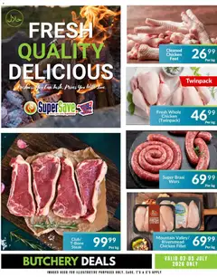 Super Save specials catalogue – valid from 03/07/2026