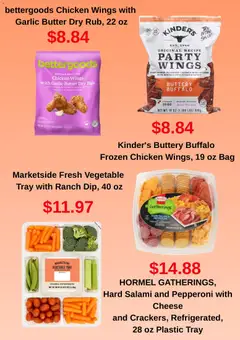 Offer preview "Walmart Catalogue" | Page: 2 | Products: Butter, Cheese, Chicken, Garlic