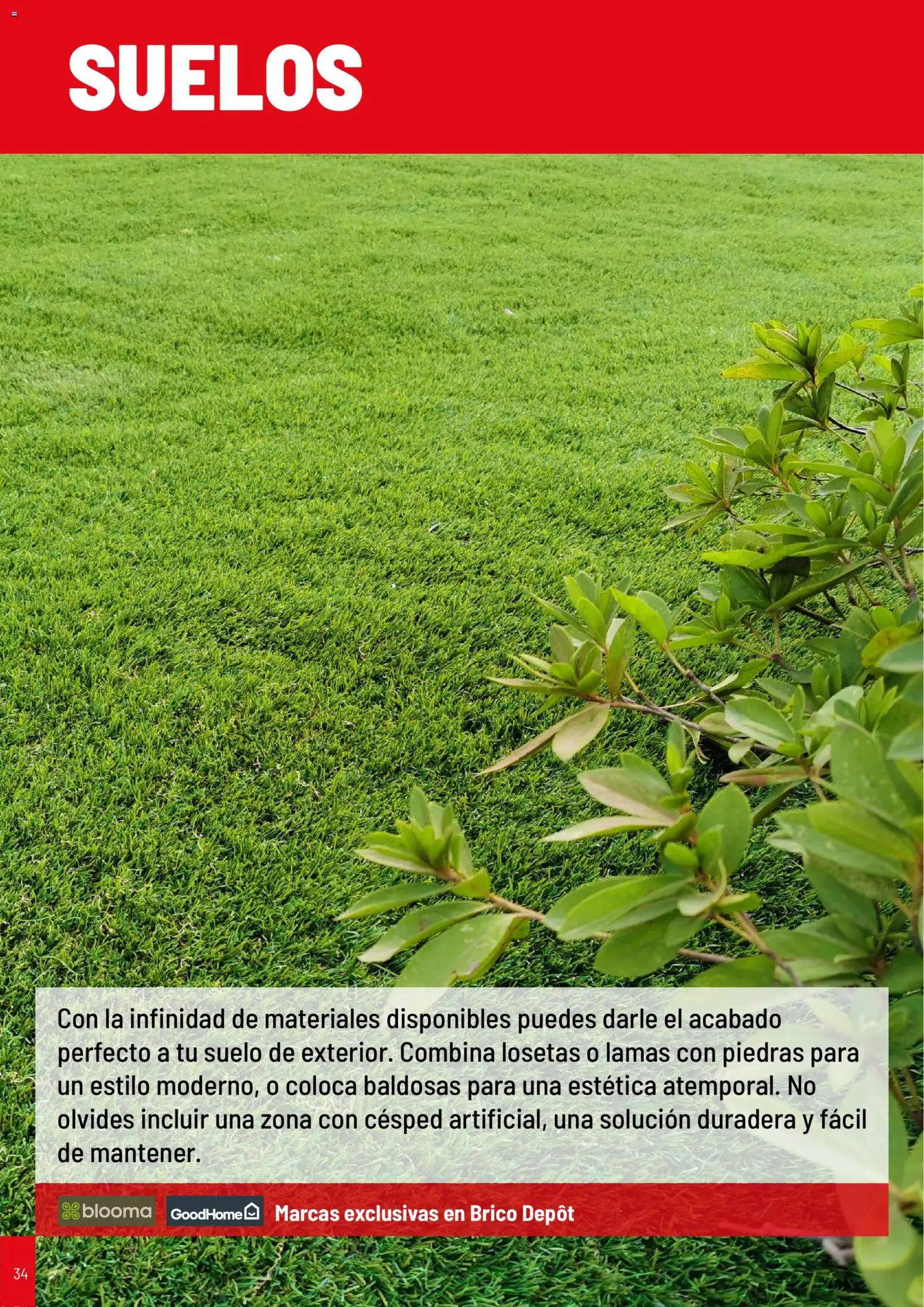 Brico Depôt folleto Jardín 2026 │ válido desde el 02.04.2026 | Página: 34
