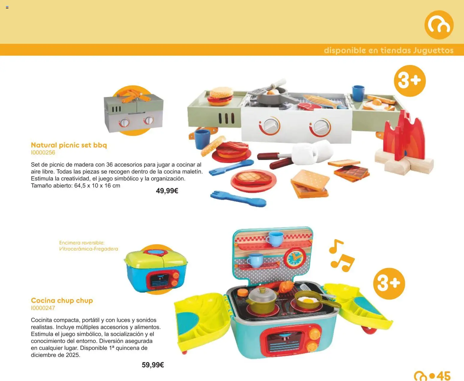 Juguettos catálogo │ válido desde el 15.10.2025 | Página: 45 | Productos: Cocina