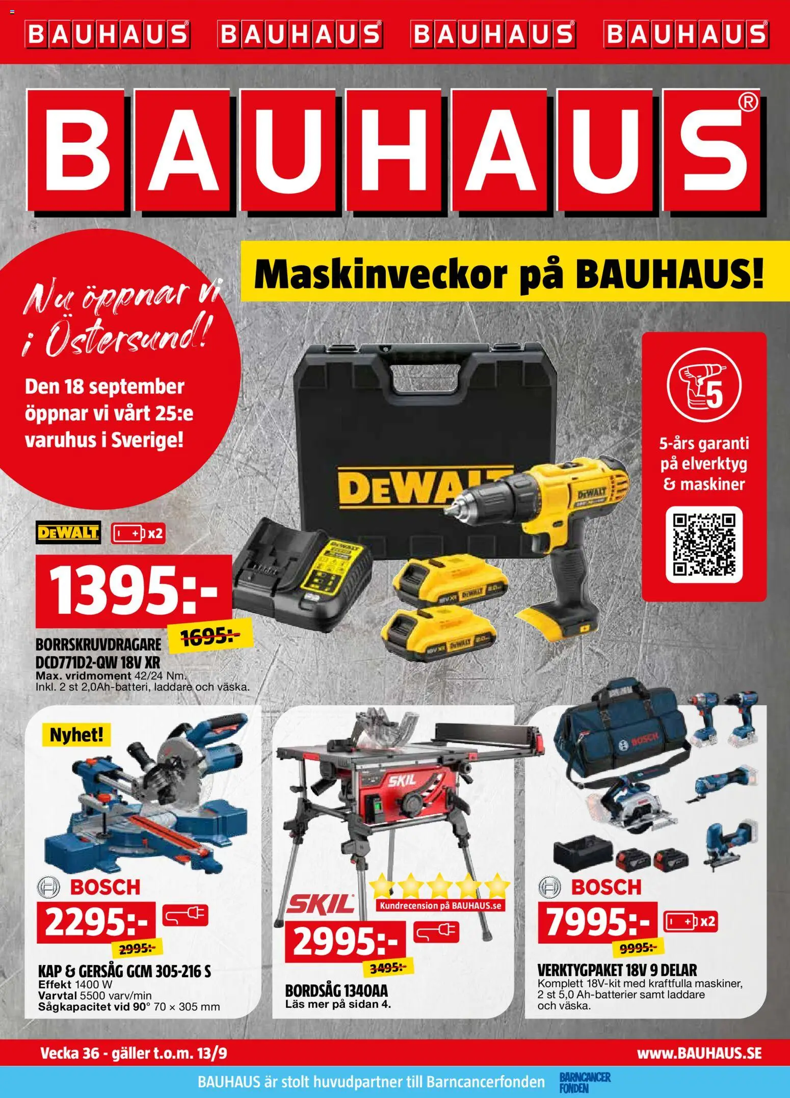Bauhaus reklamblad aktuell från 31/08/2026 | Sida: 1