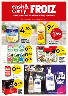 Vista previa Froiz - Folleto Cash válido desde el 23/07/2026