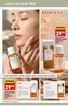 Náhled letáku Biedronka Polsko leták - K Beauty oferta od 23.07.2026 | Strana: 2 | Produkty: Toner