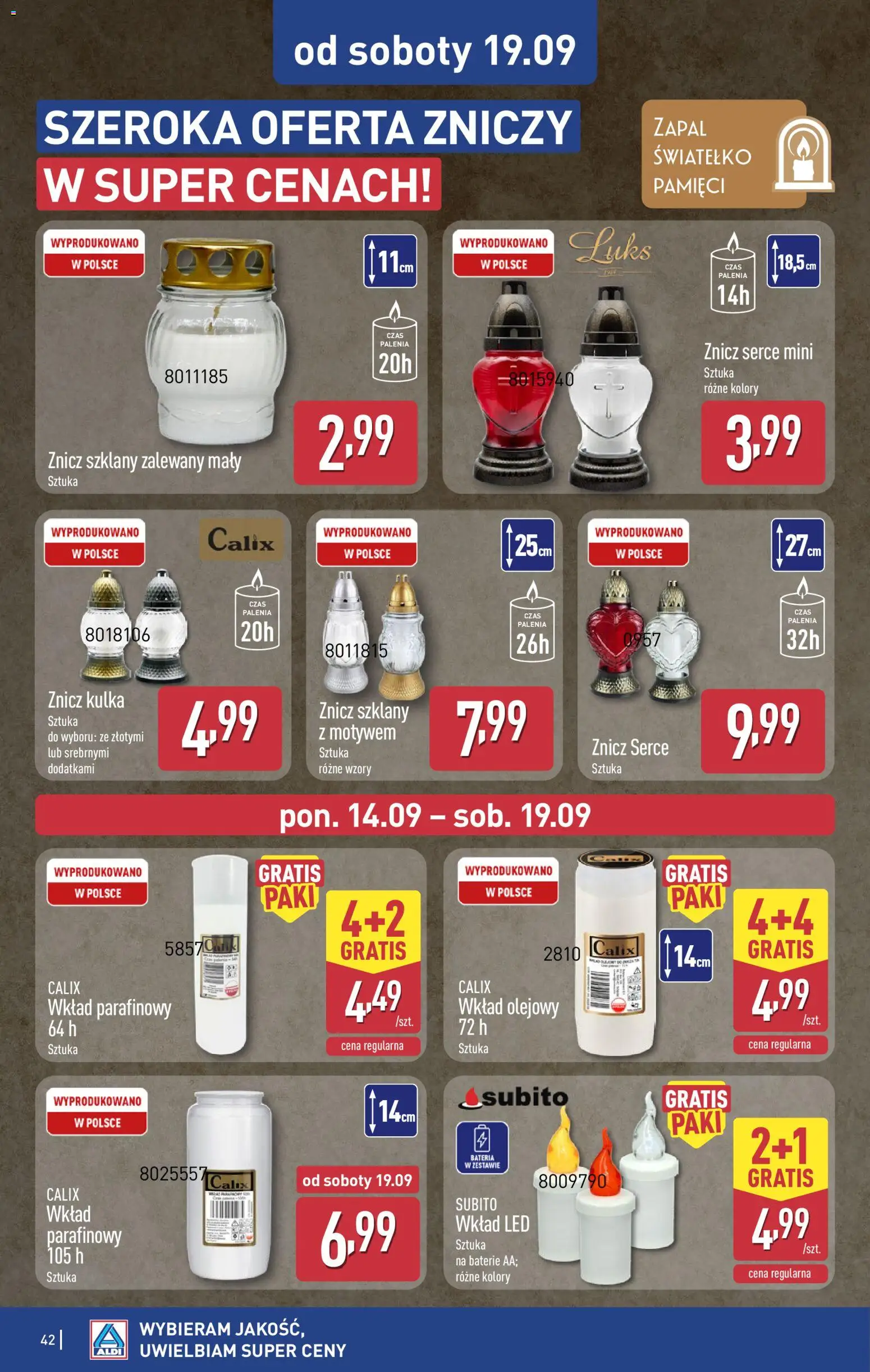 Aldi Polsko leták od 14.09.2026 | Strana: 42