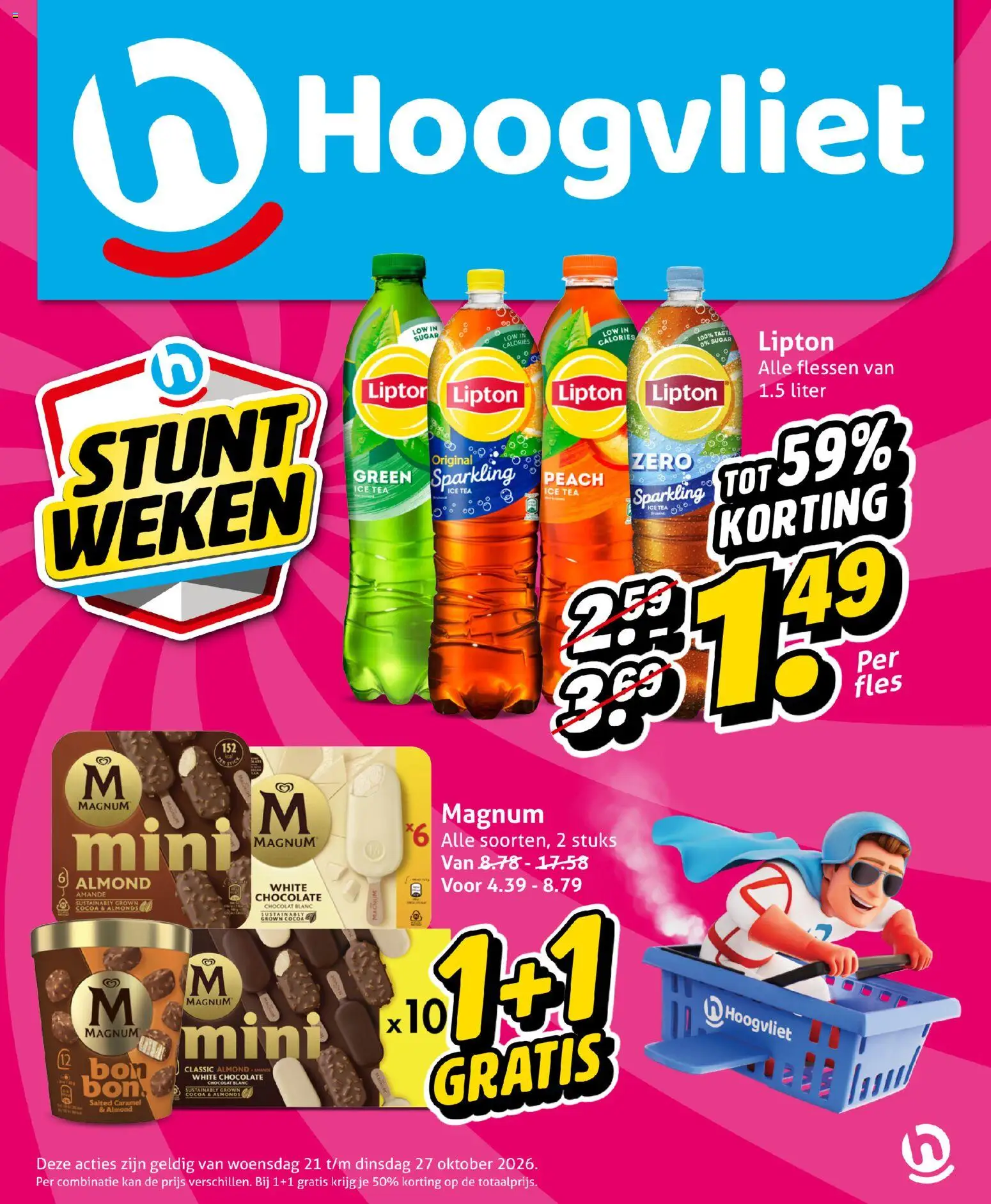 {H1} | Pagina: 1 | Producten: Kan, Ice Tea, Magnum