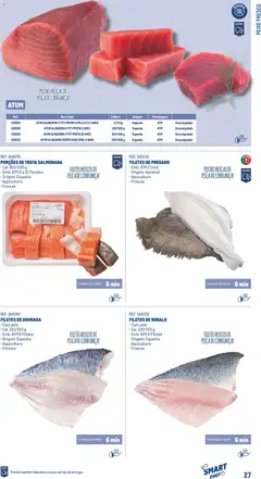 Pré-visualização Makro Especial Smart Chef válido de 24/07/2026 | Página: 27 | Produtos: Dourada, Atum, Peixe, Truta