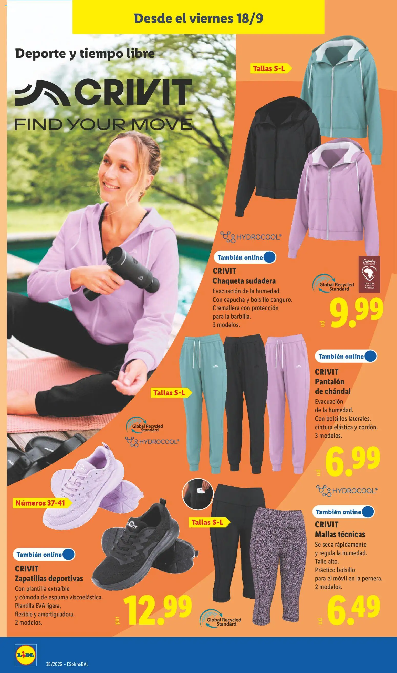 Lidl folleto de bazar │ válido desde el 14/09/2026 | Página: 22