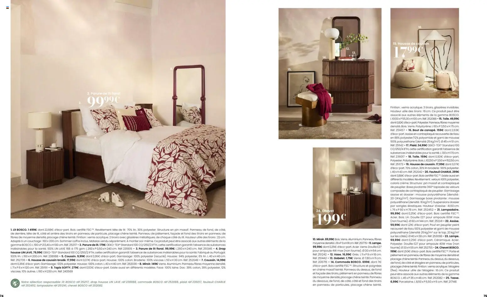 {H1} | Page: 38 | Produits: Base, Porte, Sommier, Tapis