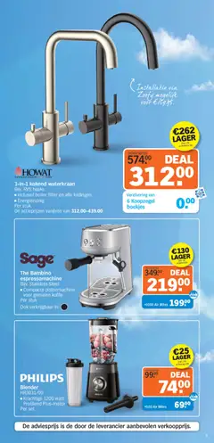 TOMADO Tafelmodel vriezer TFT4702W 60 liter, Vrijstaande vriezer Per stuk Ook verkrijgbaar in: - Voorbeeld van een folder van Albert Heijn, geldig van 18.05.2026 | Pagina: 3 | Producten: Koelkast, Vriezer, Pet, Borstels
