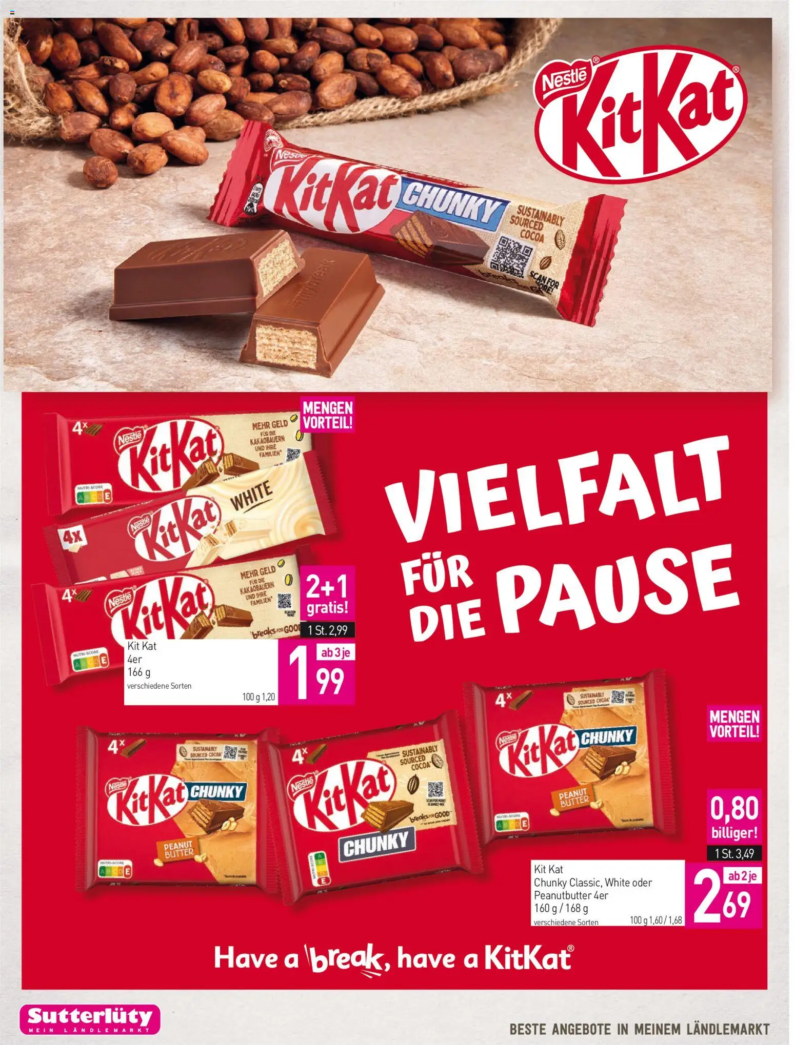 Sutterlüty Flugblatt gültig ab 22.10.2026 | Seite: 18 | Produkte: Butter