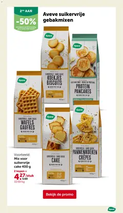 Aveve folder - Voorbeeld van een folder van Aveve, geldig van 20.05.2026 | Pagina: 14 | Producten: Pannenkoeken, Koekjes, Wafels, Cake