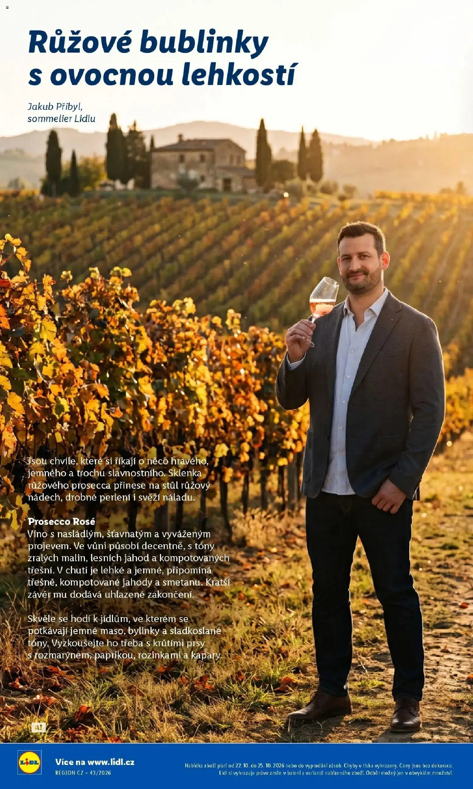 Lidl leták od 22.10.2026 - Nový akční leták | Strana: 54 | Produkty: Jahody, Bylinky, Stůl, Prosecco rosé