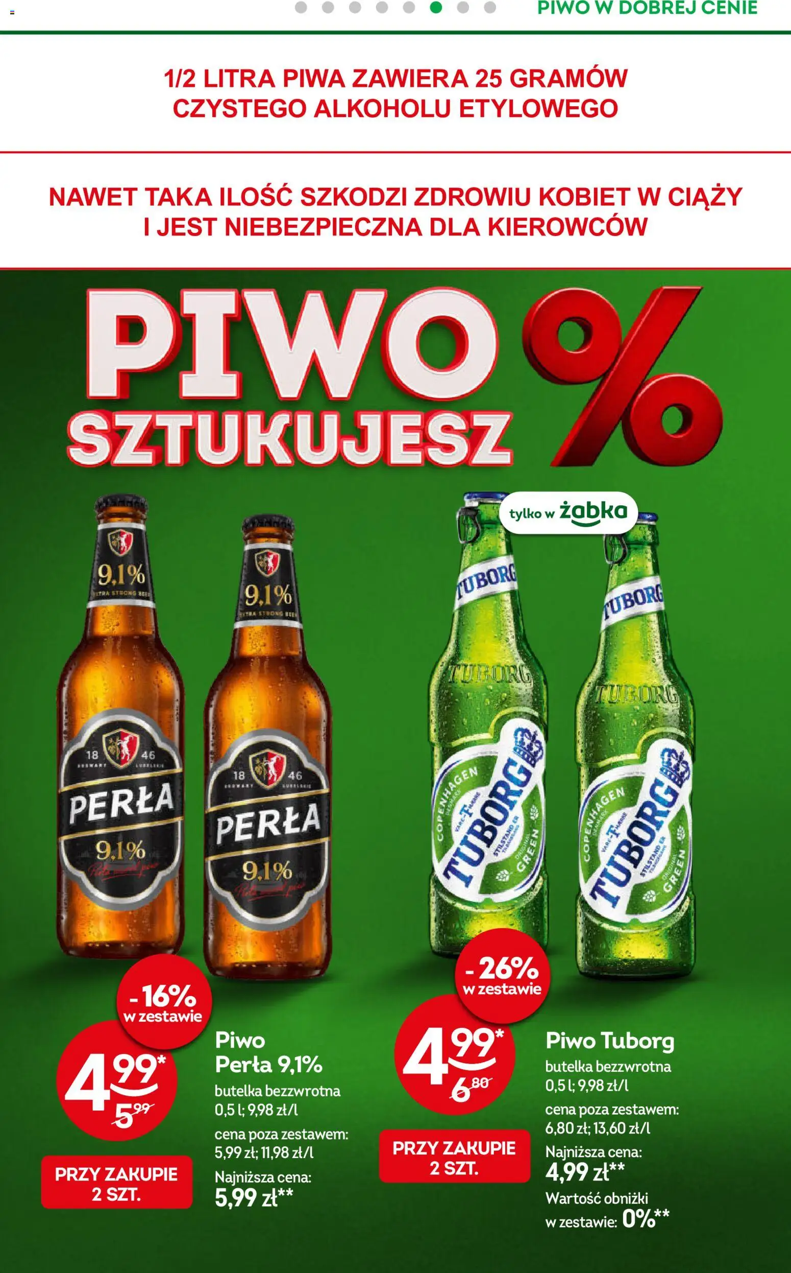 Żabka gazetka od 07.10.2026 | Strona: 45 | Produkty: Piwo