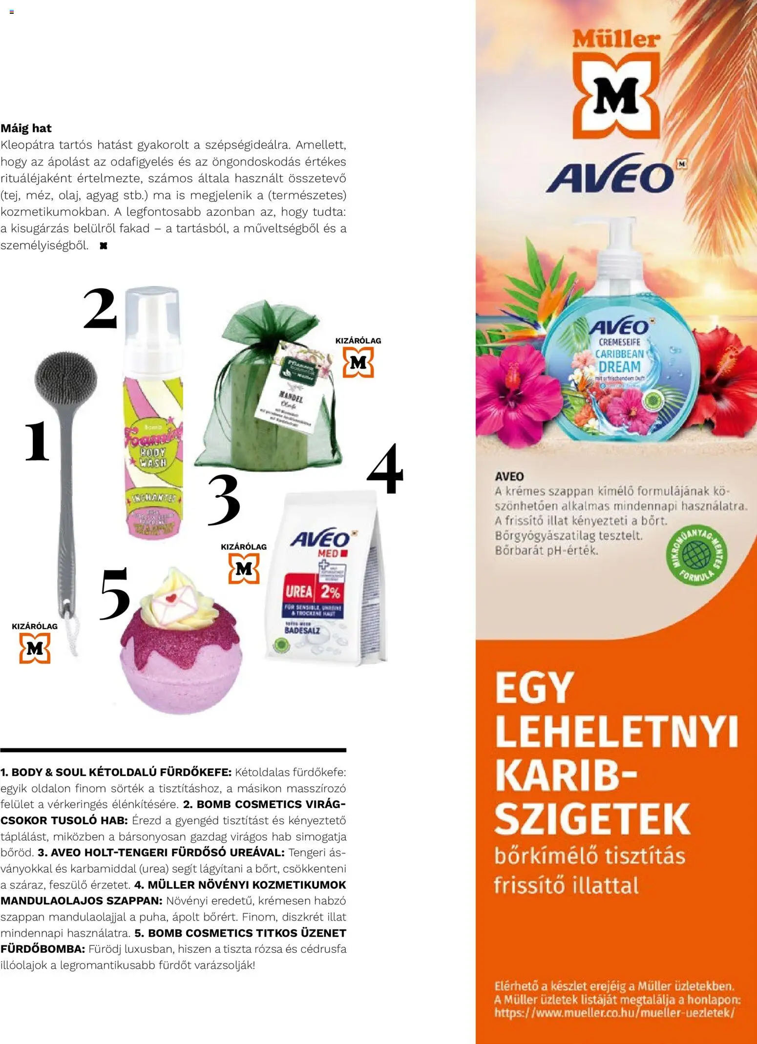 Müller akciós ujság - amely érvényes a következő dátumtól: 27.03.2026 | Oldal: 35 | Termékek: Body, Virag, Fürdősó, Szappan