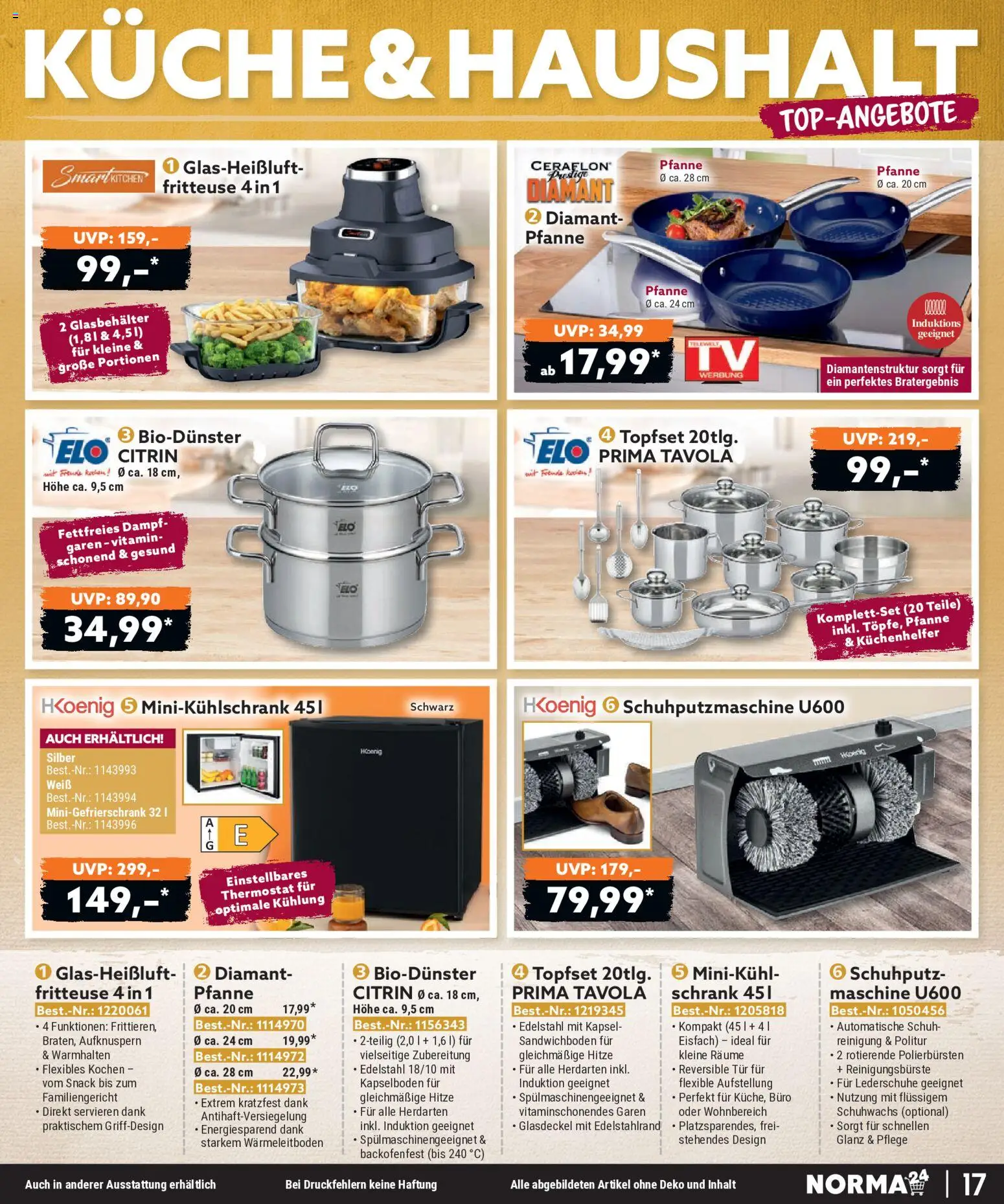 Norma Bestellmagazin Mai 2026 – gültig ab 08.05.2026 | Seite: 17