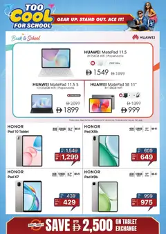 Preview of ECity catalogue Back to school valid from 14 Aug, 2026 | Page: 7 | Products: Pencil, Tablet