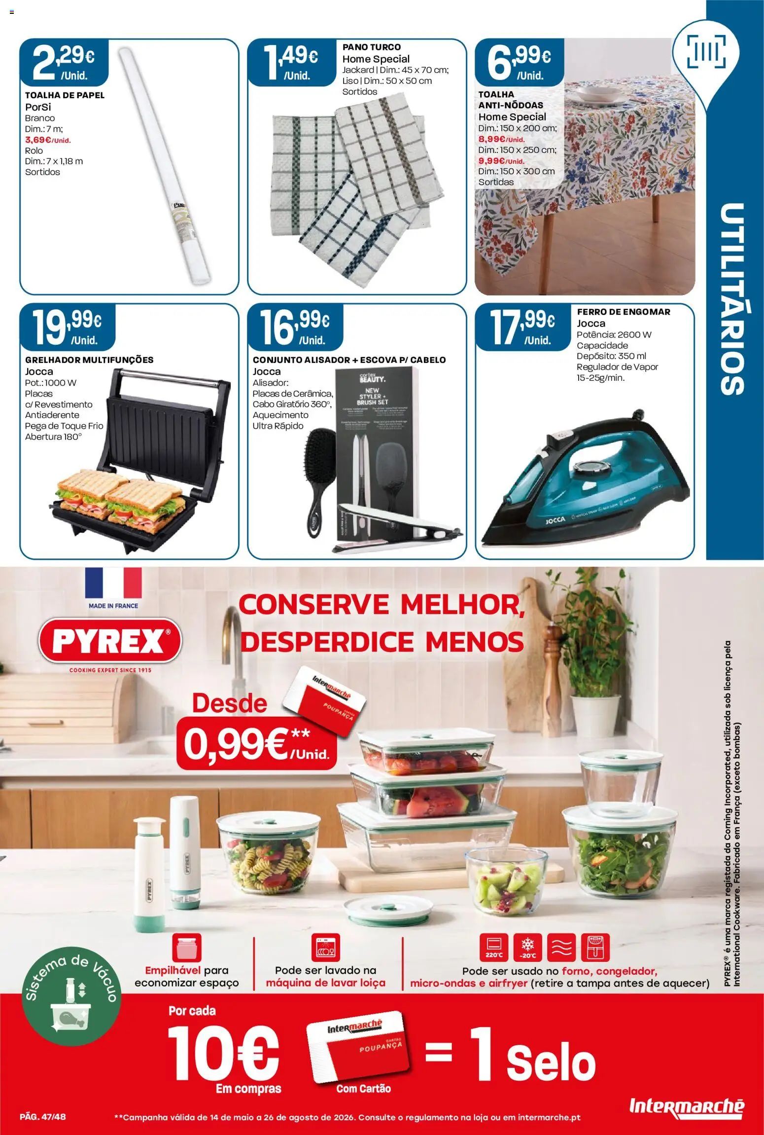 Intermarché folheto │ válido de 30/07/2026 | Página: 47