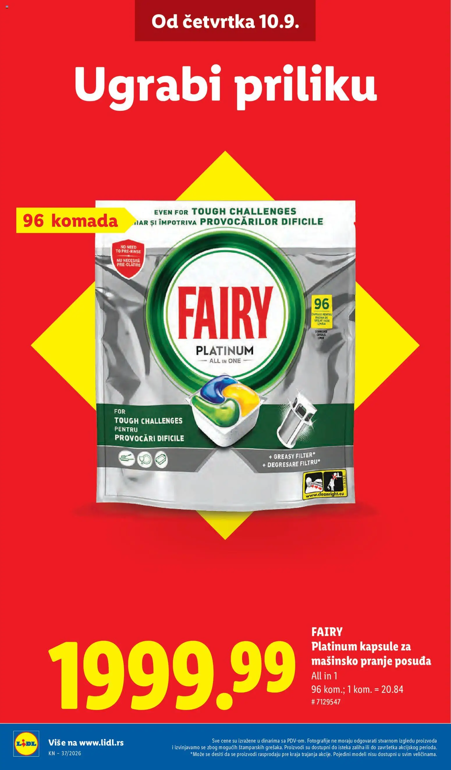 Lidl katalog - važi od 10.09.2026 | Strana: 12