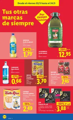 Vista previa L'OR Cápsulas de café, Cápsulas de café 4 variedades: ristretto, ristretto descafeinado, sontuoso u onyx. 104 g válido desde el 18.05.2026 | Página: 42