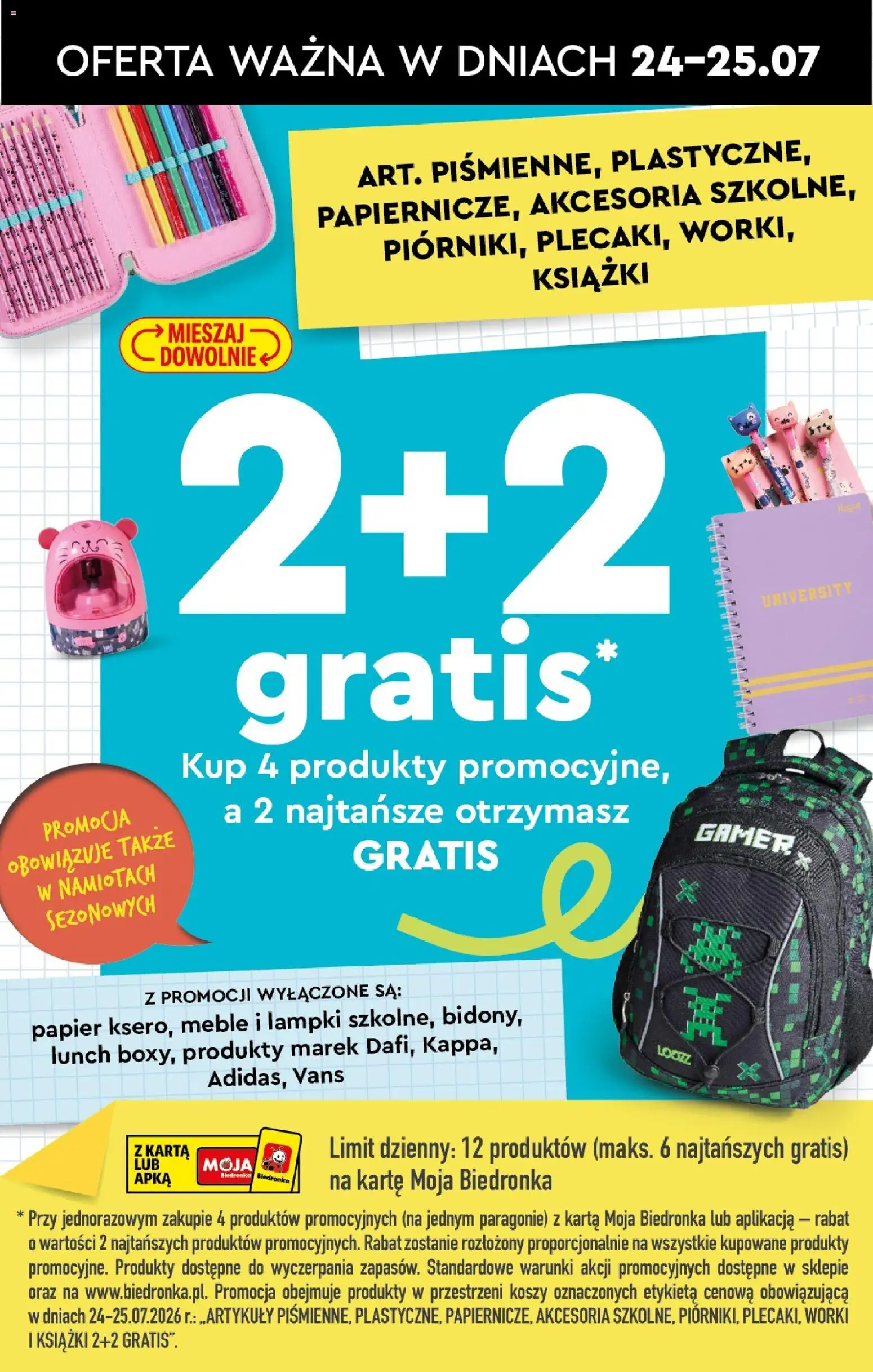 Biedronka Polsko leták - Tani weekend od 24.07.2026 | Strana: 5 | Produkty: Lunch