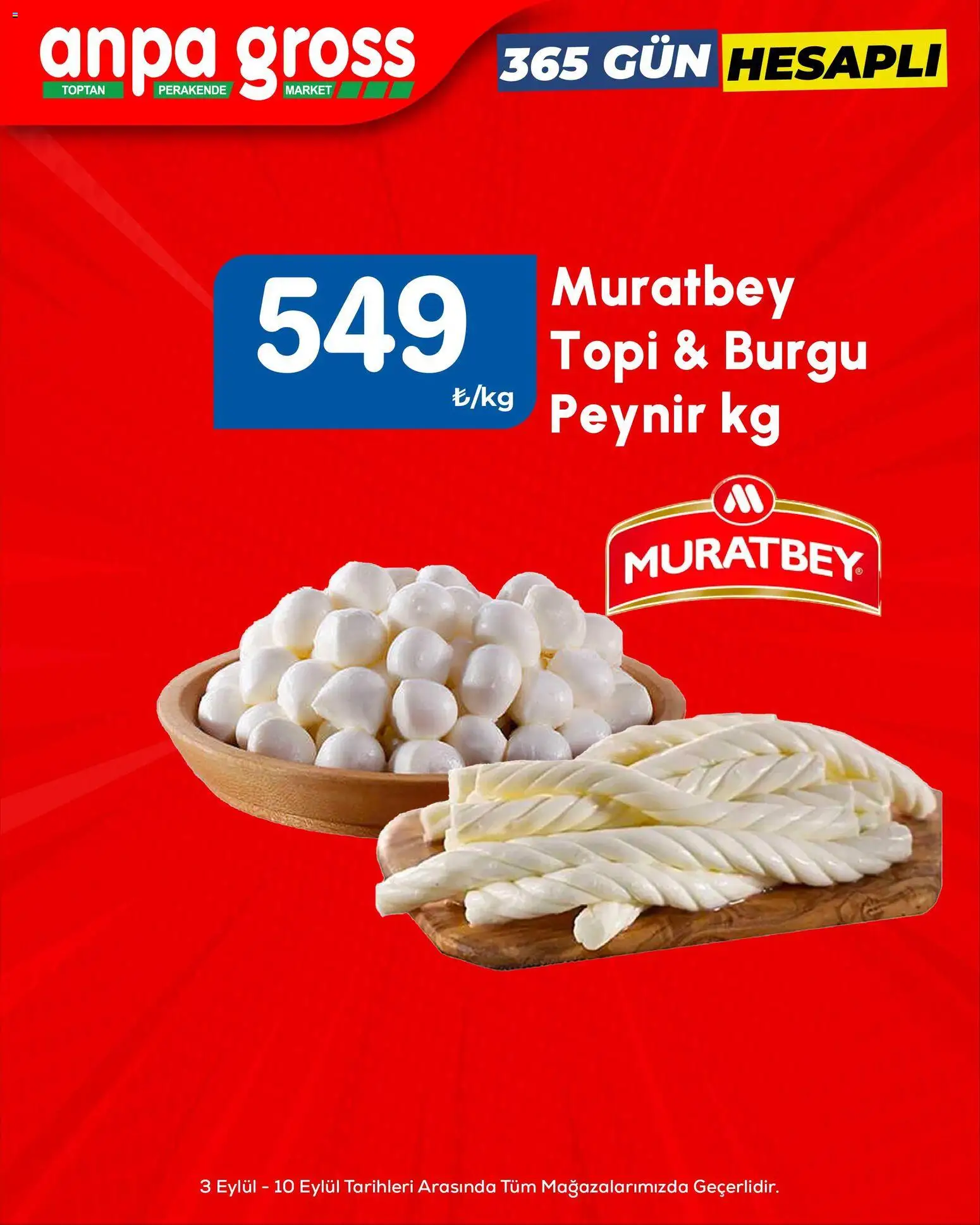 Anpa Gross Katalog - 03 Eylül 2026 tarihinden itibaren geçerlidir | Sayfa: 2 | Ürünler: Peynir